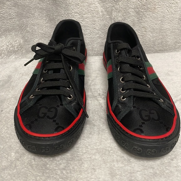 Gucci Off the Grid Black Sneakers Size 7 - Picture 2 of 7
